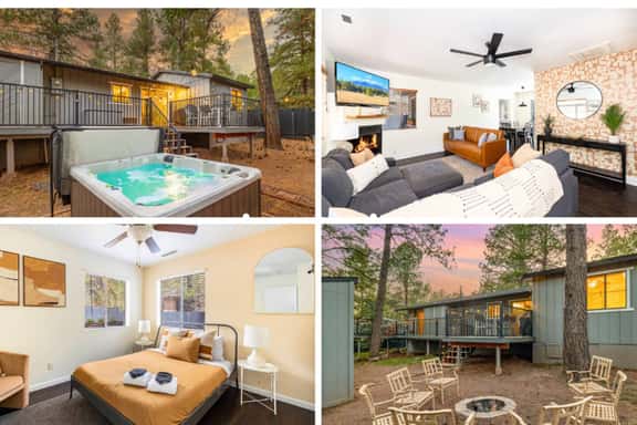 Wooded Oasis, Hot Tub, Fenced Yard, Chic Design - Image 1