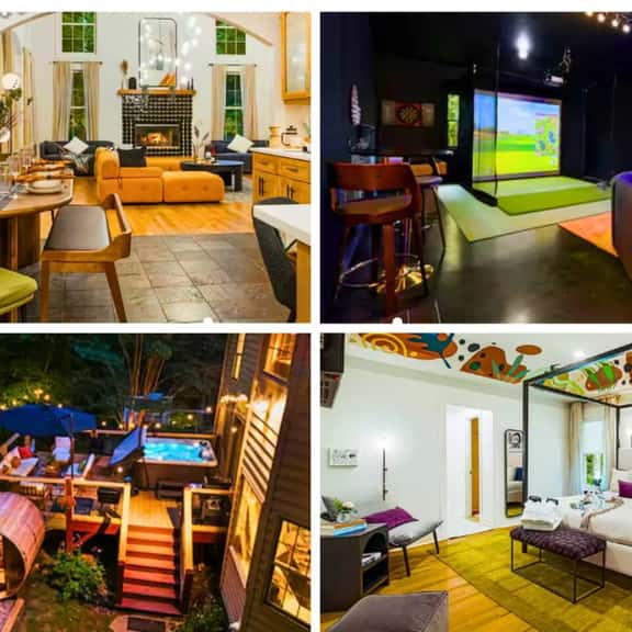 Epic BnB:GolfSim, Theatre, Speakeasy, Sauna+Hottub - Image 1