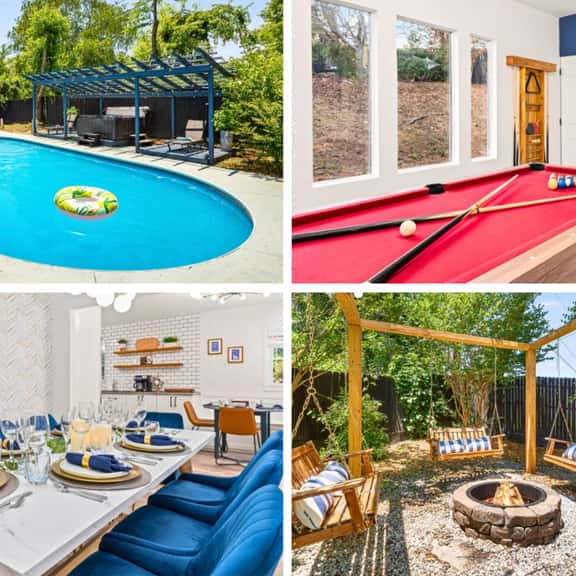 HotTub, FirePit, Pets, Pool Table, Outdoor Dining - Image 1